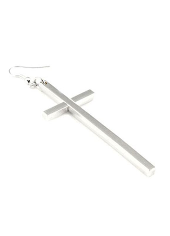 Örhängen - Amaze Cross Earring Silver