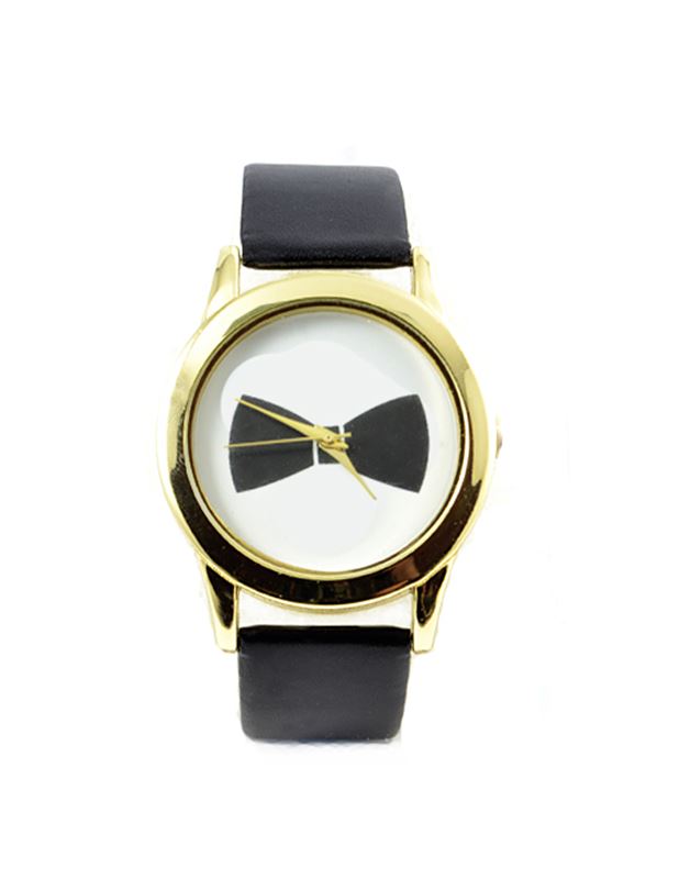 Klockor - Bow Print Black Watch