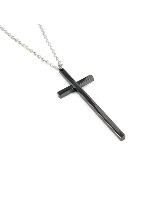 Halsband - Cross Amaze Black Necklace