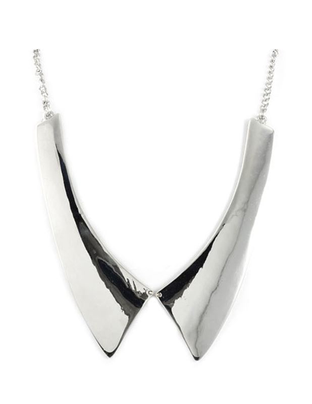 Halsband - Blanche Collar Low Silver