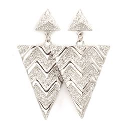 Örhängen - Triangle Geo Earring Silver