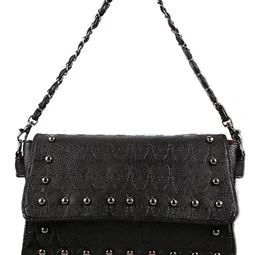 Väskor - Skull Clutch Black Bag