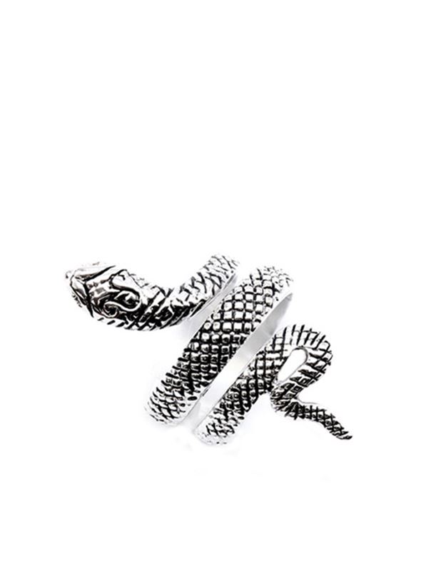 Ringar - Snake Mind Silver Ring