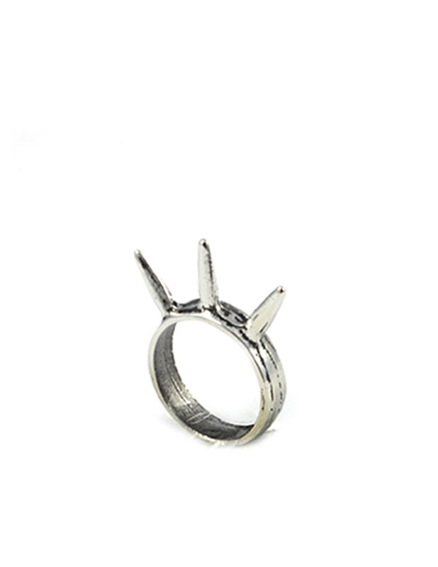 Ringar - Spike Trend Silver Ring