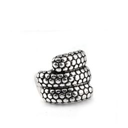 Ringar - Snaky Dot Ring Silver