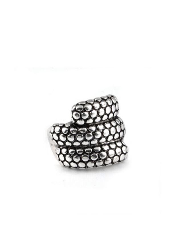 Ringar - Snaky Dot Ring Silver