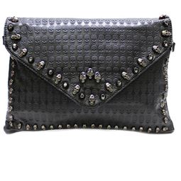 Väskor - Skull Rivet Black Fancy Bag