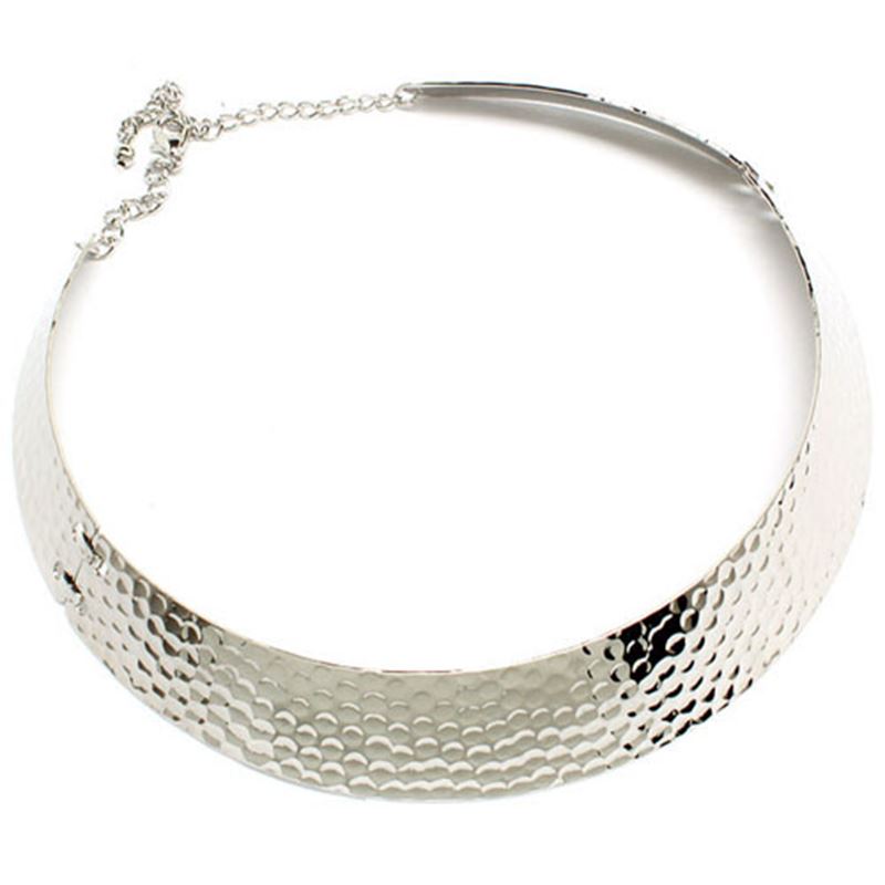 Halsband - Wheel Collar Necklace Silver